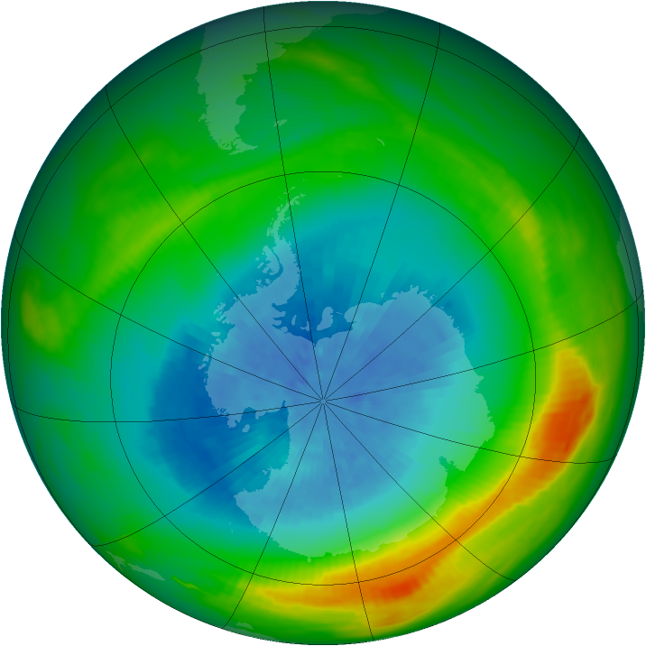 Ozone Map 1981-09-29